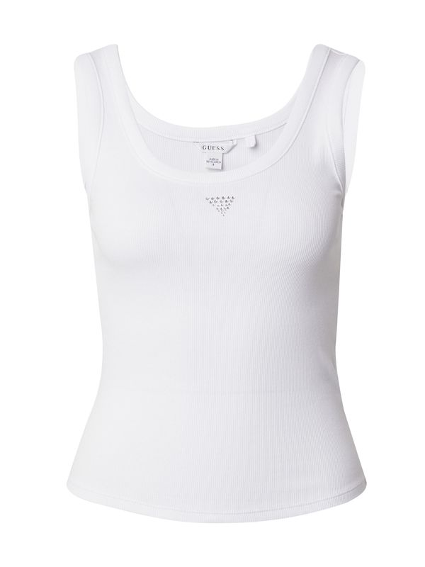 GUESS GUESS Top  srebrna / bela