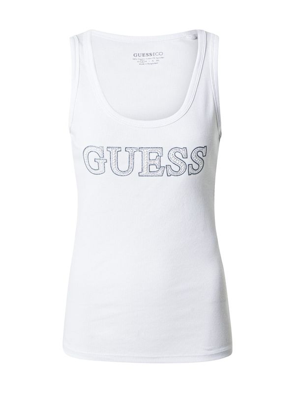 GUESS GUESS Top  srebrno-siva / bela / biserno bela