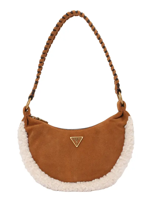 GUESS GUESS Torba za čez ramo 'AMITA HOBO'  bež / konjak