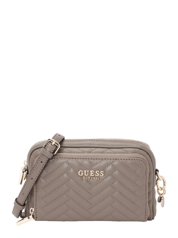 GUESS GUESS Torba za čez ramo 'ANNING'  temno siva