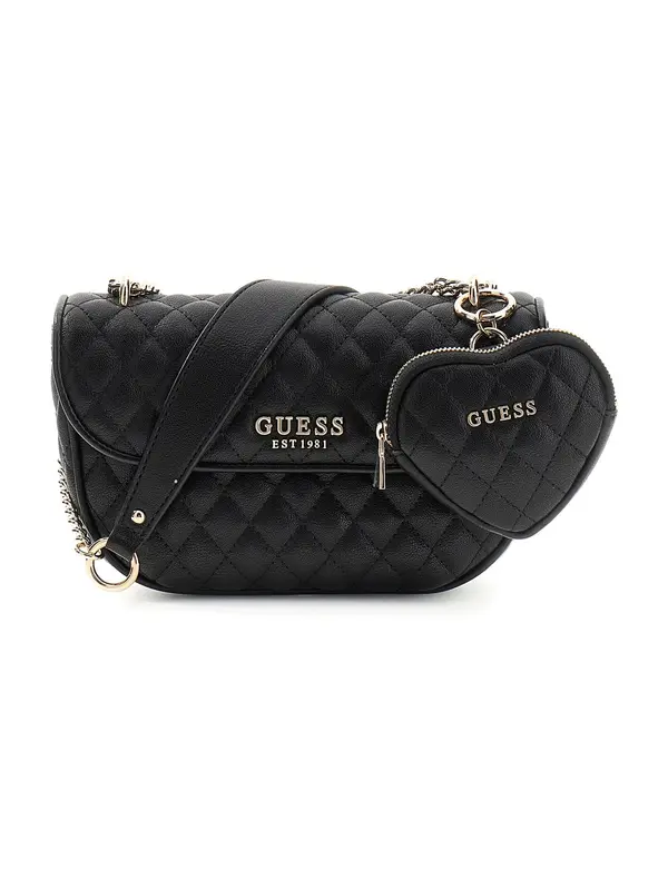 GUESS GUESS Torba za čez ramo 'Atabey'  črna
