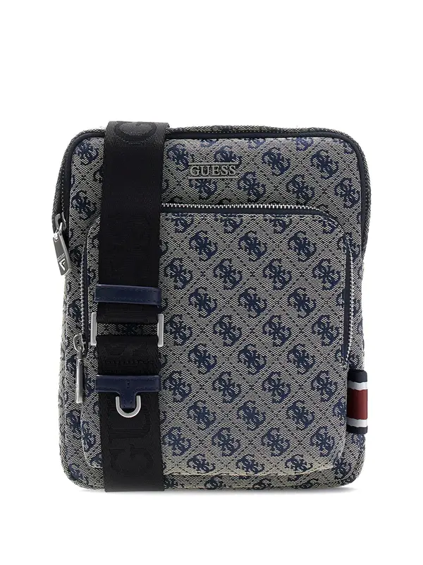 GUESS GUESS Torba za čez ramo 'Boston'  temno bež / marine