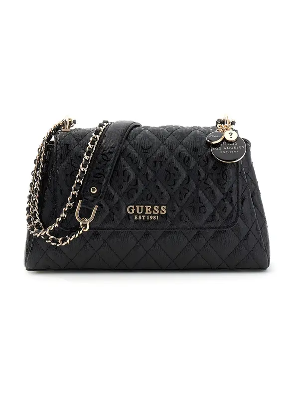 GUESS GUESS Torba za čez ramo  črna