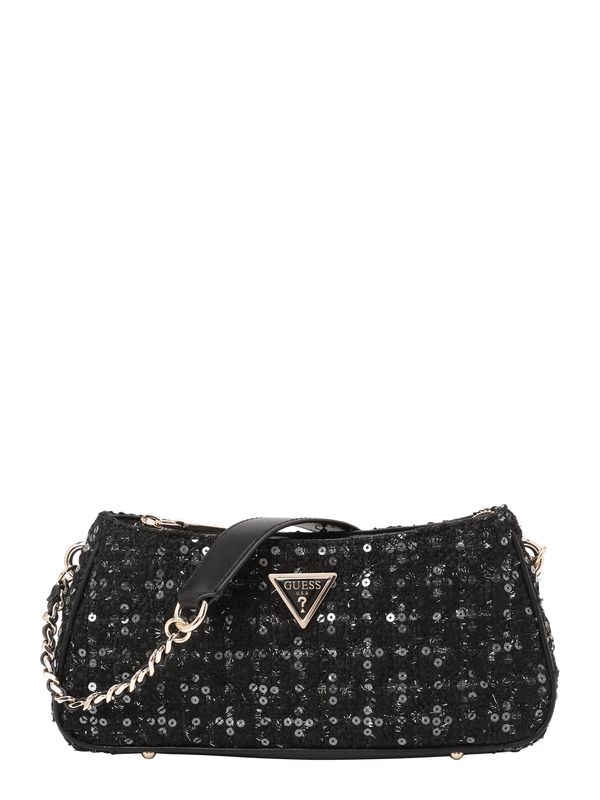 GUESS GUESS Torba za čez ramo 'Giully'  črna / transparentna