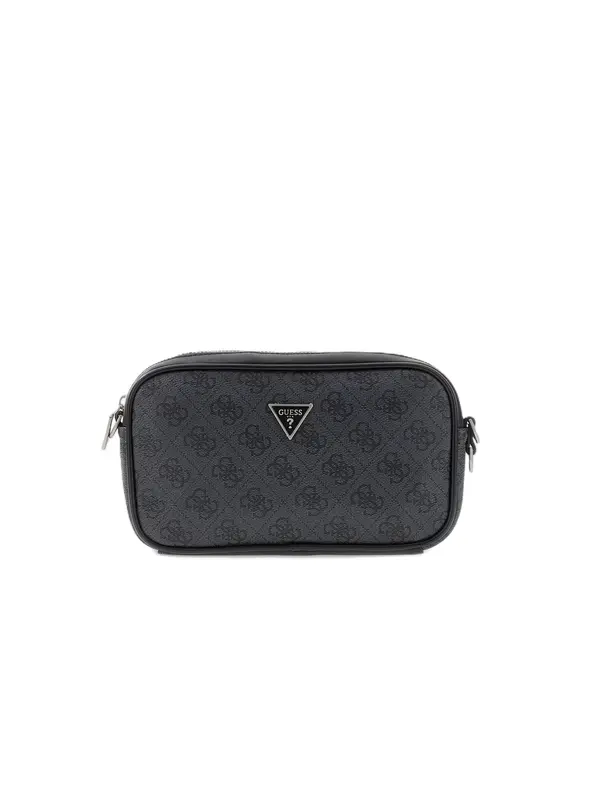 GUESS GUESS Torba za čez ramo 'HMMILOP6150'  pegasto črna