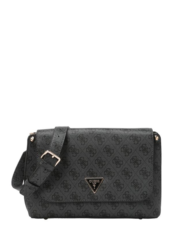 GUESS GUESS Torba za čez ramo 'Meridian'  temno siva / črna