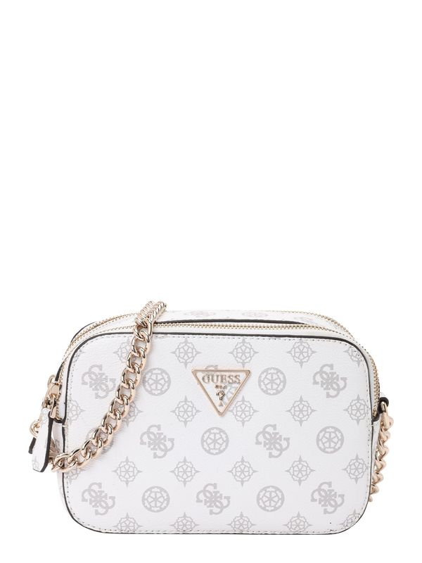 GUESS GUESS Torba za čez ramo 'NOELLE'  kit / bela