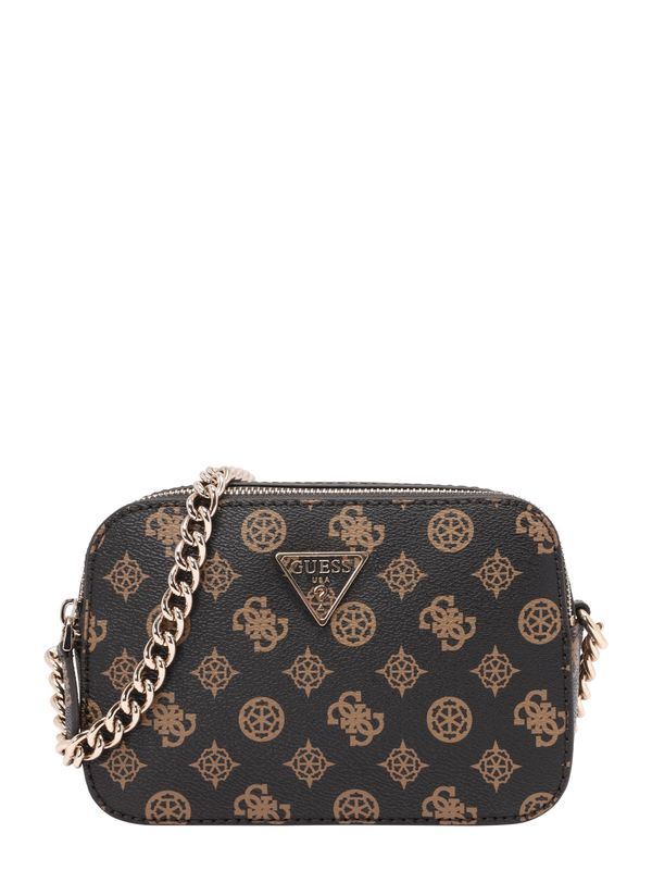 GUESS GUESS Torba za čez ramo 'NOELLE'  mokka / svetlo rjava