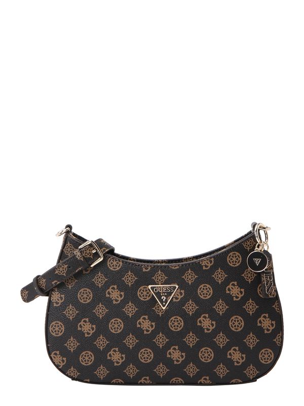 GUESS GUESS Torba za čez ramo 'NOELLE'  mokka / temno rjava
