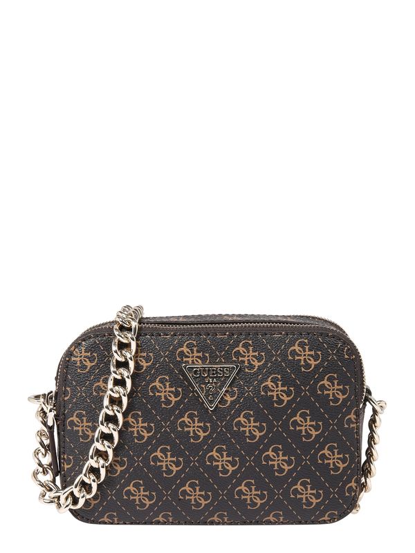 GUESS GUESS Torba za čez ramo 'Noelle'  svetlo rjava / temno rjava / zlata