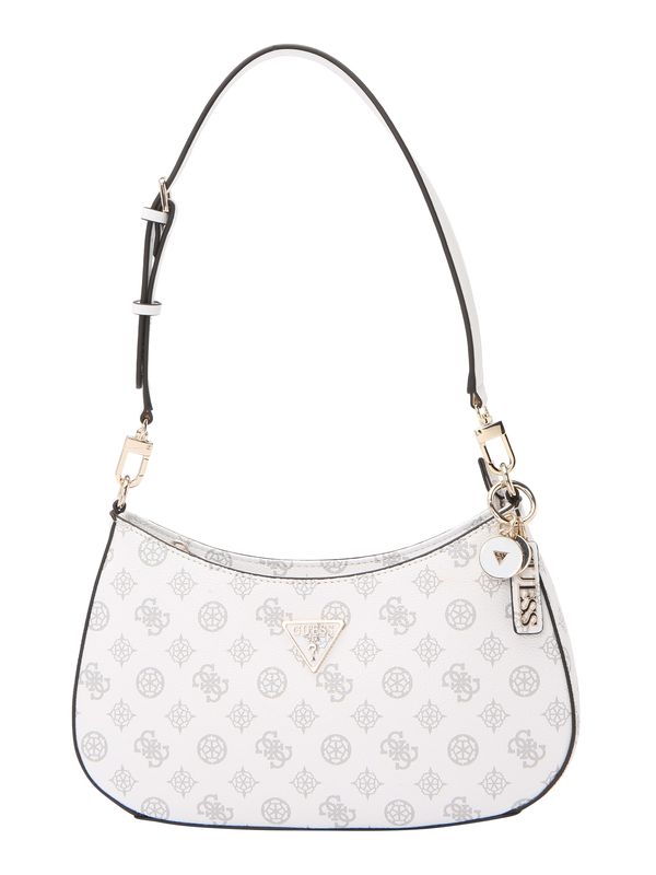 GUESS GUESS Torba za čez ramo 'NOELLE'  temno siva / črna / bela