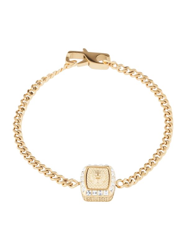 GUESS GUESS Zapestnica  zlata / transparentna