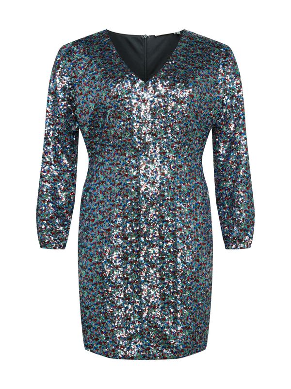 Guido Maria Kretschmer Curvy Guido Maria Kretschmer Curvy Obleka 'Miley'  mešane barve / srebrna