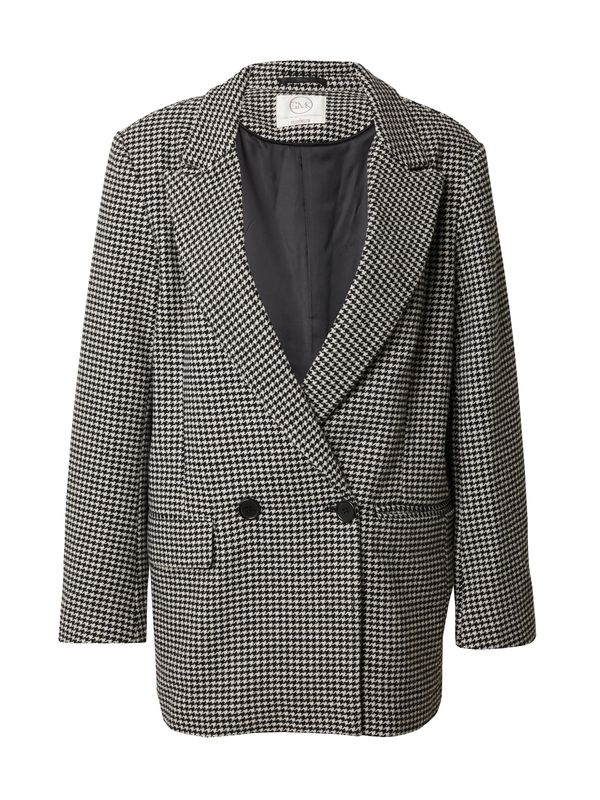 Guido Maria Kretschmer Women Guido Maria Kretschmer Women Blazer 'Inken'  črna / naravno bela