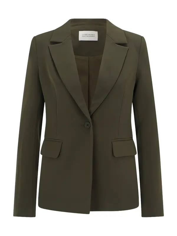 Guido Maria Kretschmer Women Guido Maria Kretschmer Women Blazer 'Isa'  oliva