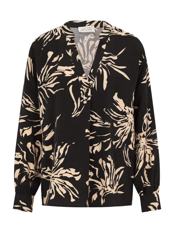 Guido Maria Kretschmer Women Guido Maria Kretschmer Women Bluza 'Ayana'  bež / črna