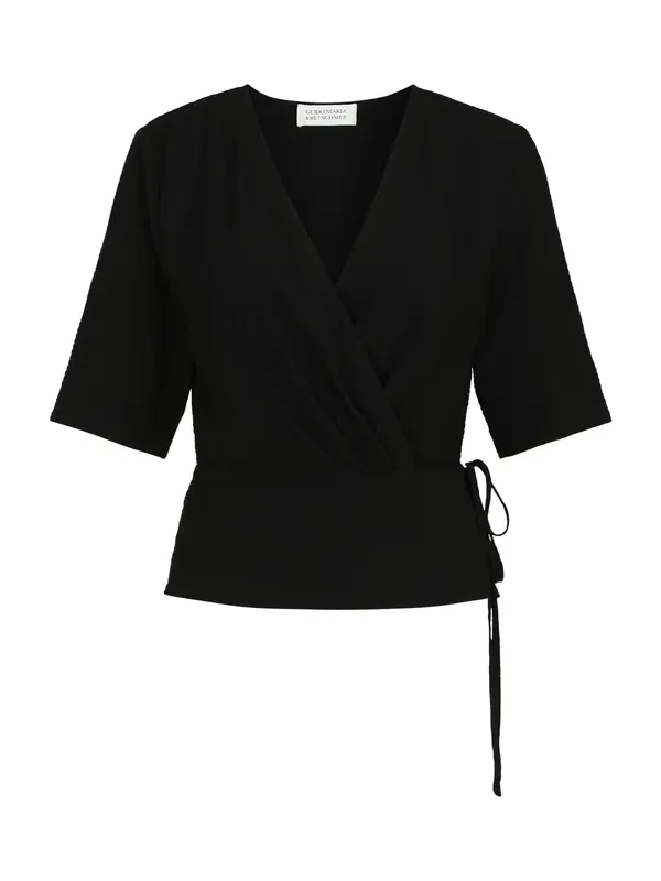 Guido Maria Kretschmer Women Guido Maria Kretschmer Women Bluza 'Elna'  črna