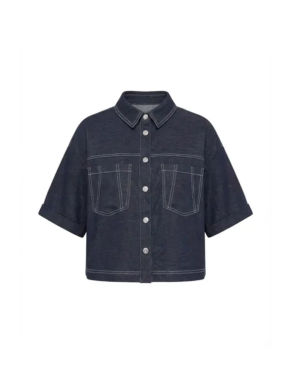 Guido Maria Kretschmer Women Guido Maria Kretschmer Women Bluza 'Nora'  temno modra