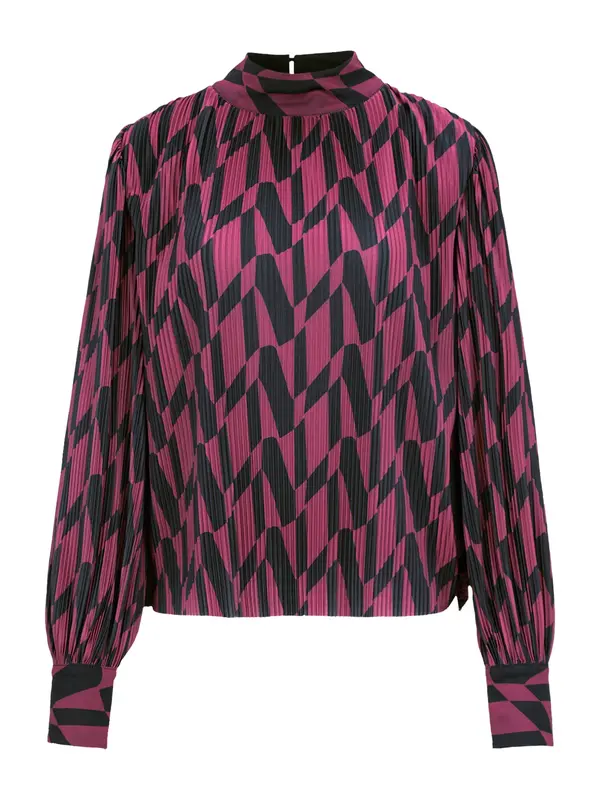 Guido Maria Kretschmer Women Guido Maria Kretschmer Women Bluza 'Susan'  temno roza / črna