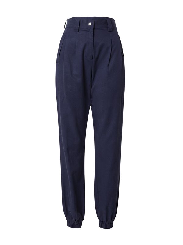 Guido Maria Kretschmer Women Guido Maria Kretschmer Women Hlače z naborki 'Nicola'  mornarska