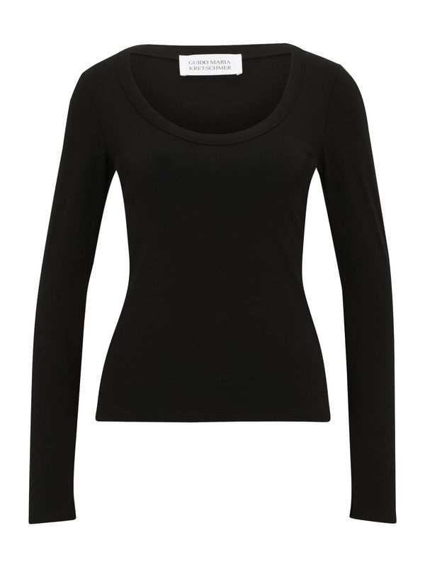Guido Maria Kretschmer Women Guido Maria Kretschmer Women Majica 'Luisa'  črna