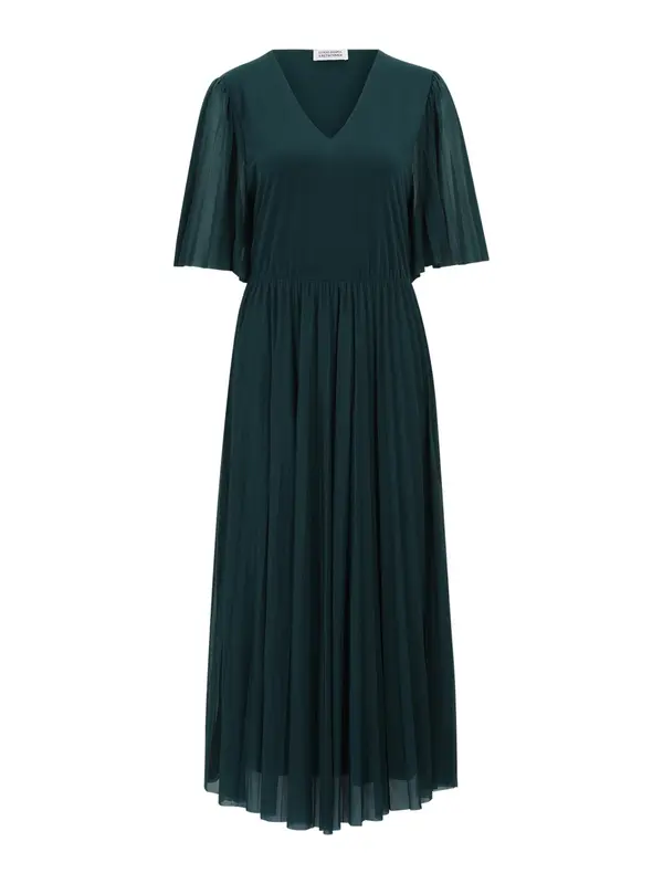 Guido Maria Kretschmer Women Guido Maria Kretschmer Women Obleka 'Enie'  temno zelena