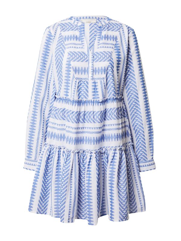 Guido Maria Kretschmer Women Guido Maria Kretschmer Women Obleka 'Franziska'  modra / bela