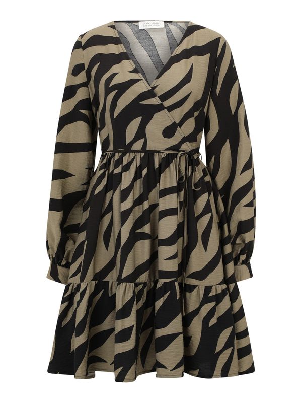 Guido Maria Kretschmer Women Guido Maria Kretschmer Women Obleka 'Leila'  svetlo rjava / črna