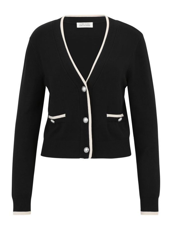 Guido Maria Kretschmer Women Guido Maria Kretschmer Women Pletena jopa 'Arabella'  črna / naravno bela