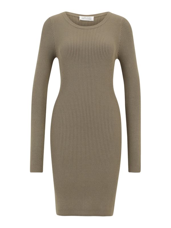 Guido Maria Kretschmer Women Guido Maria Kretschmer Women Pletena obleka 'Mala'  temno bež