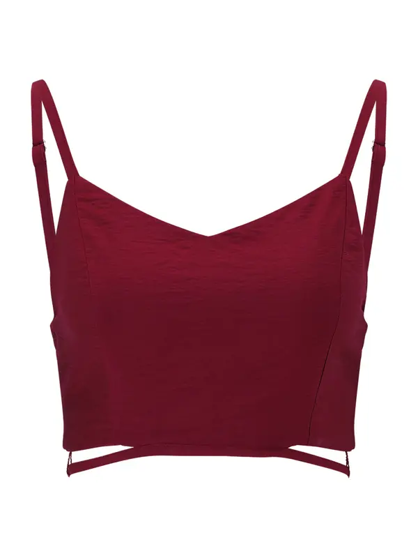 Guido Maria Kretschmer Women Guido Maria Kretschmer Women Top 'Athina'  rubin rdeča