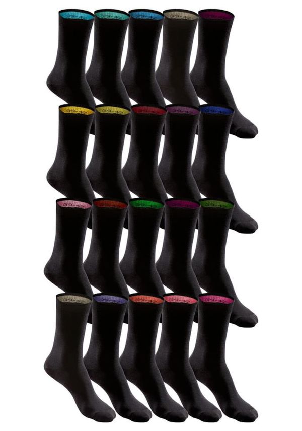 H.I.S H.I.S Nogavice  črna