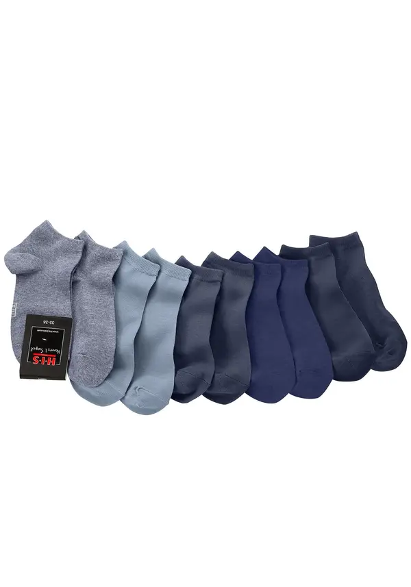 H.I.S H.I.S Nogavice  moder denim