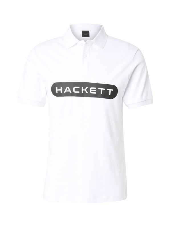 Hackett London Hackett London Majica  črna / bela