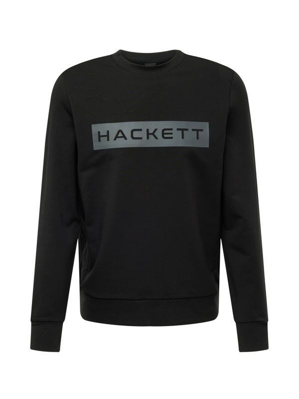 Hackett London Hackett London Majica 'ESSENTIAL'  temno siva / črna
