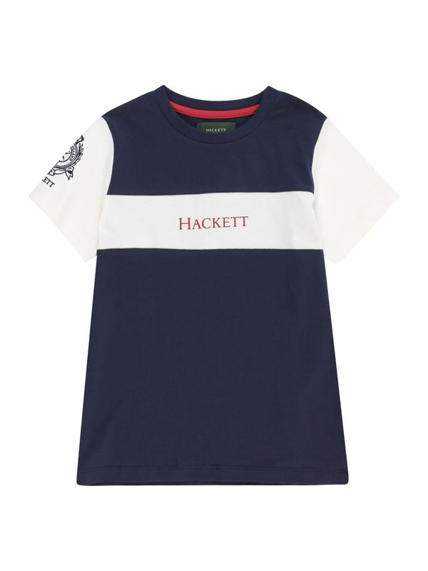 Hackett London Hackett London Majica 'HERITAGE'  mornarska / rdeča / bela