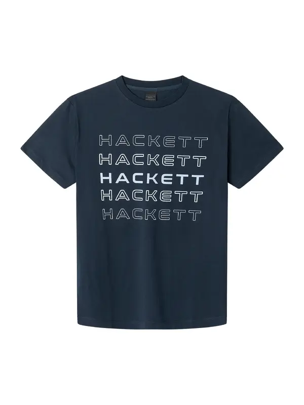 Hackett London Hackett London Majica  marine / bela