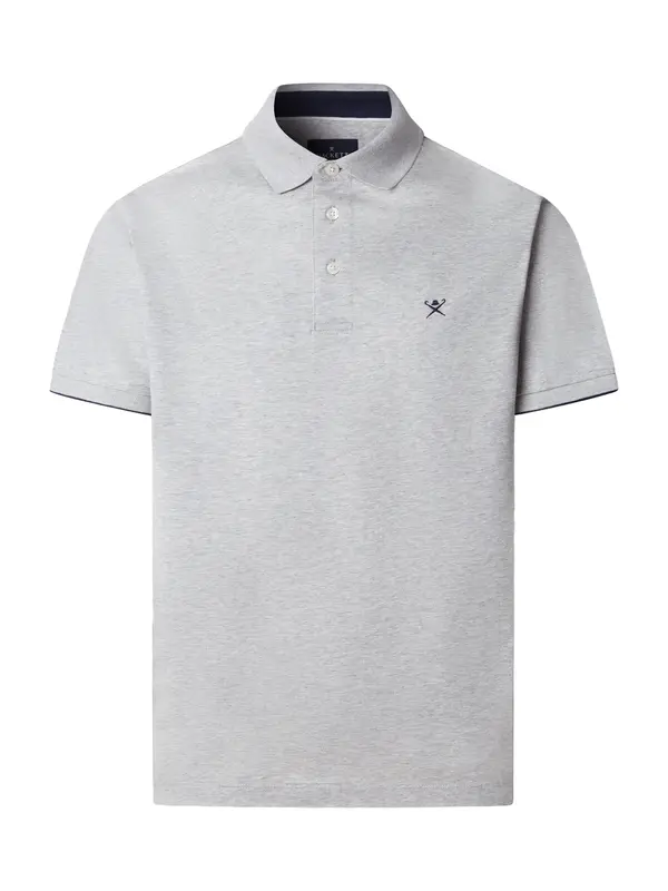Hackett London Hackett London Majica  temno modra / svetlo siva