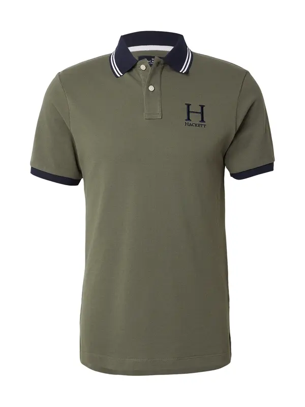 Hackett London Hackett London Majica  temno modra / zelena
