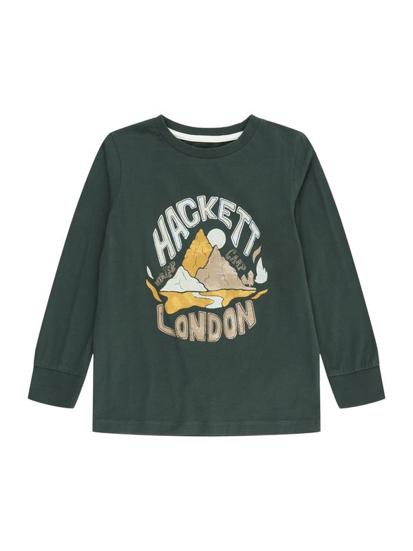 Hackett London Hackett London Majica  temno zelena