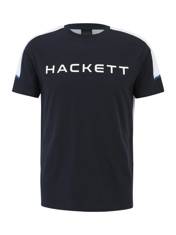 Hackett London Hackett London Majica 'TOUR'  marine / bela