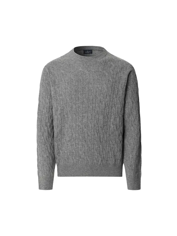 Hackett London Hackett London Pulover  pegasto siva