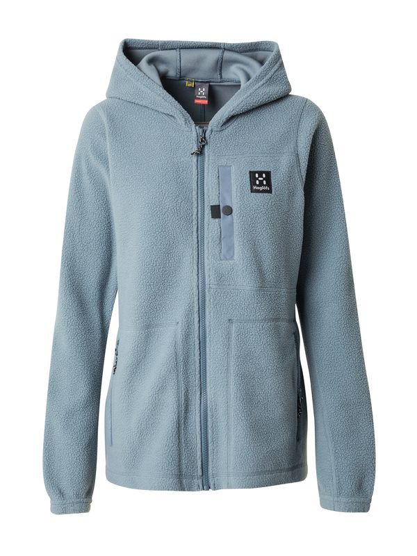 Haglöfs Haglöfs Športna jopa na zadrgo 'Malung Pile'  golobje modra