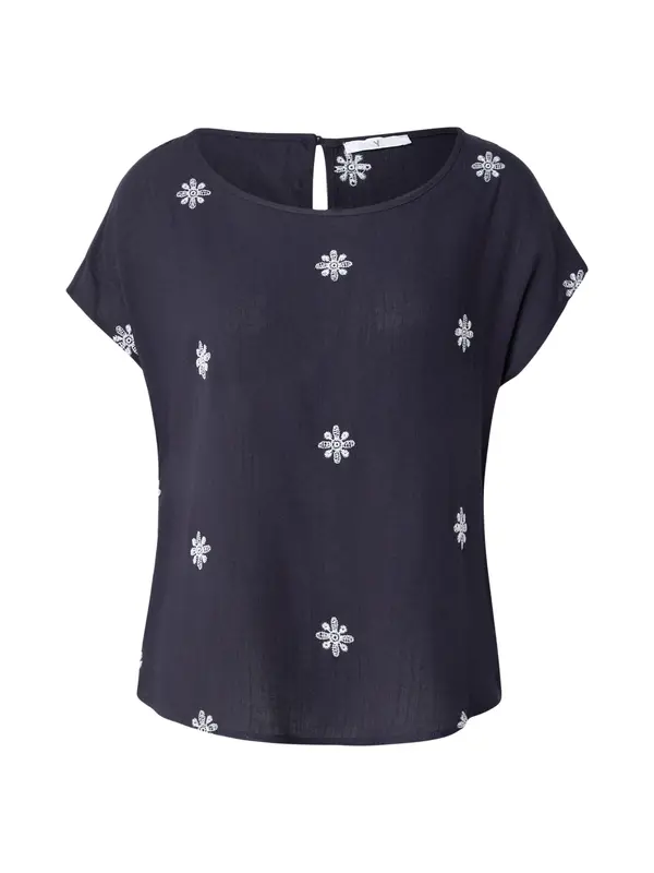 Hailys Hailys Bluza 'Fa44rine'  mornarska / bela