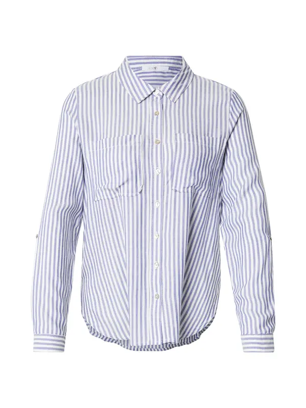 Hailys Hailys Bluza 'Je44tte'  svetlo modra / bela
