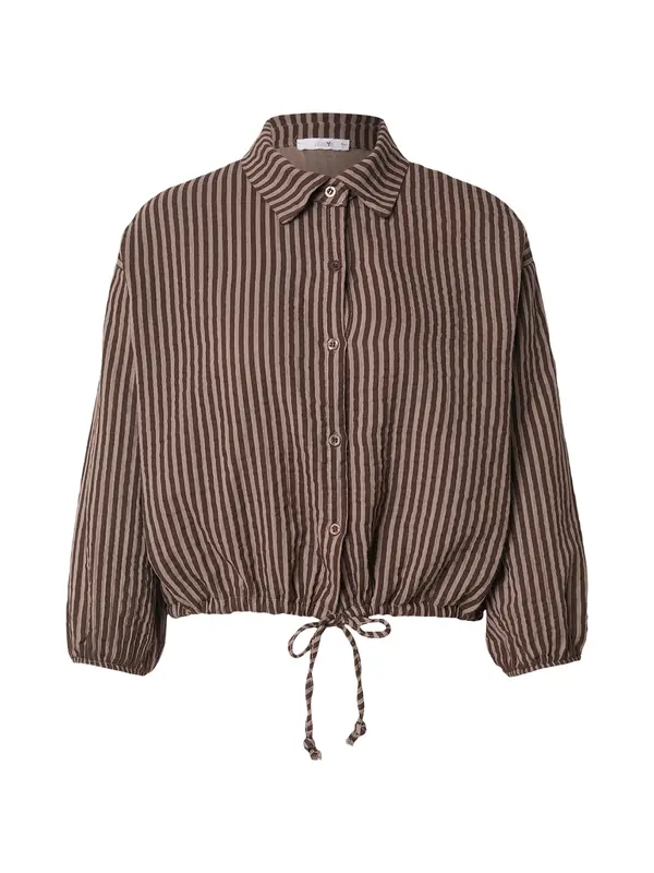 Hailys Hailys Bluza 'Le44ssi'  rjava / rosé