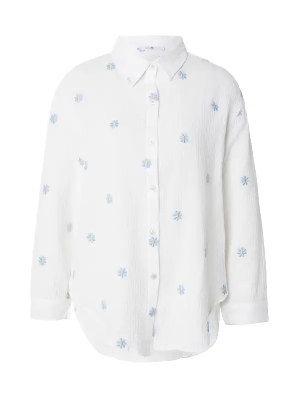 Hailys Hailys Bluza 'Mi44lly'  nebeško modra / rumena / off-bela