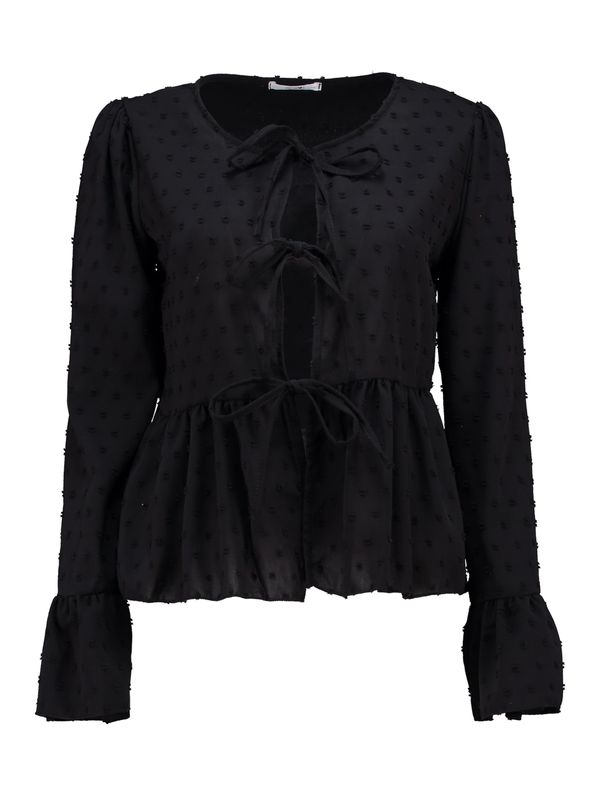 Hailys Hailys Bluza 'To44scha'  črna