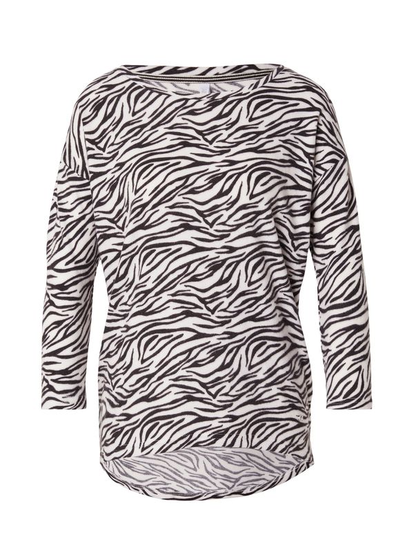 Hailys Hailys Pulover 'Mi44a'  črna / bela