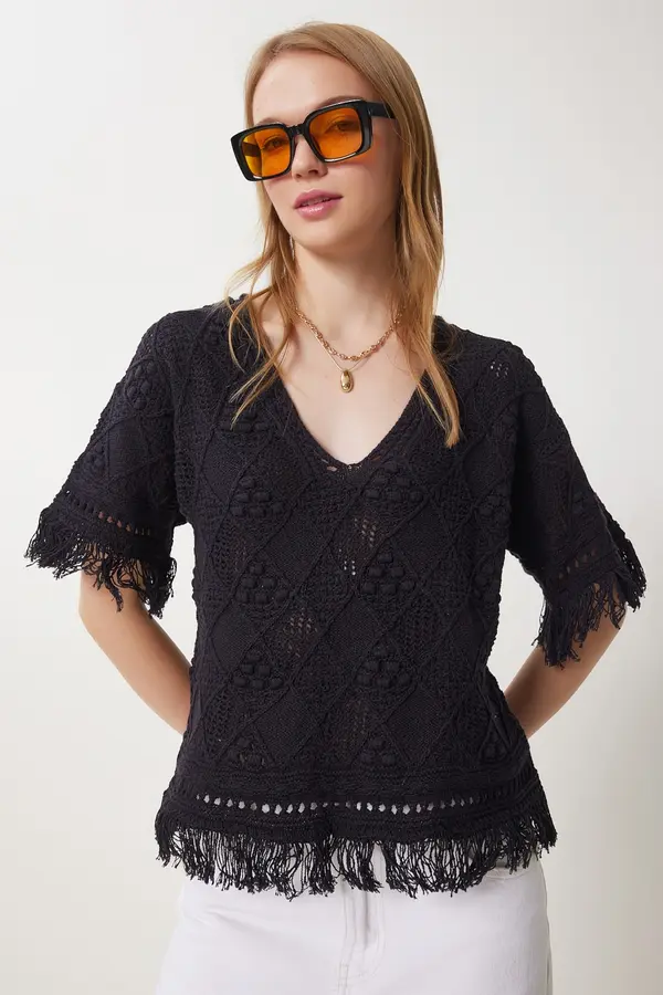 Happiness İstanbul Happiness İstanbul Bluza  črna